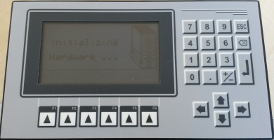 Defektes Display mit defekter Beleuchtung Defektes Display mit defekter Beleuchtung
