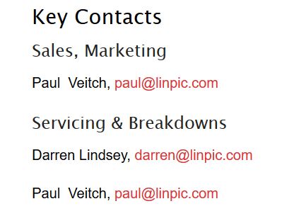 Key Contacts